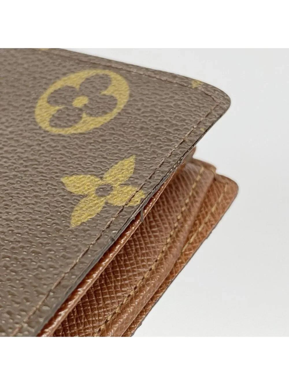 Louis Vuitton Wallet Monogram Porte-Monnaie Viennois Brown